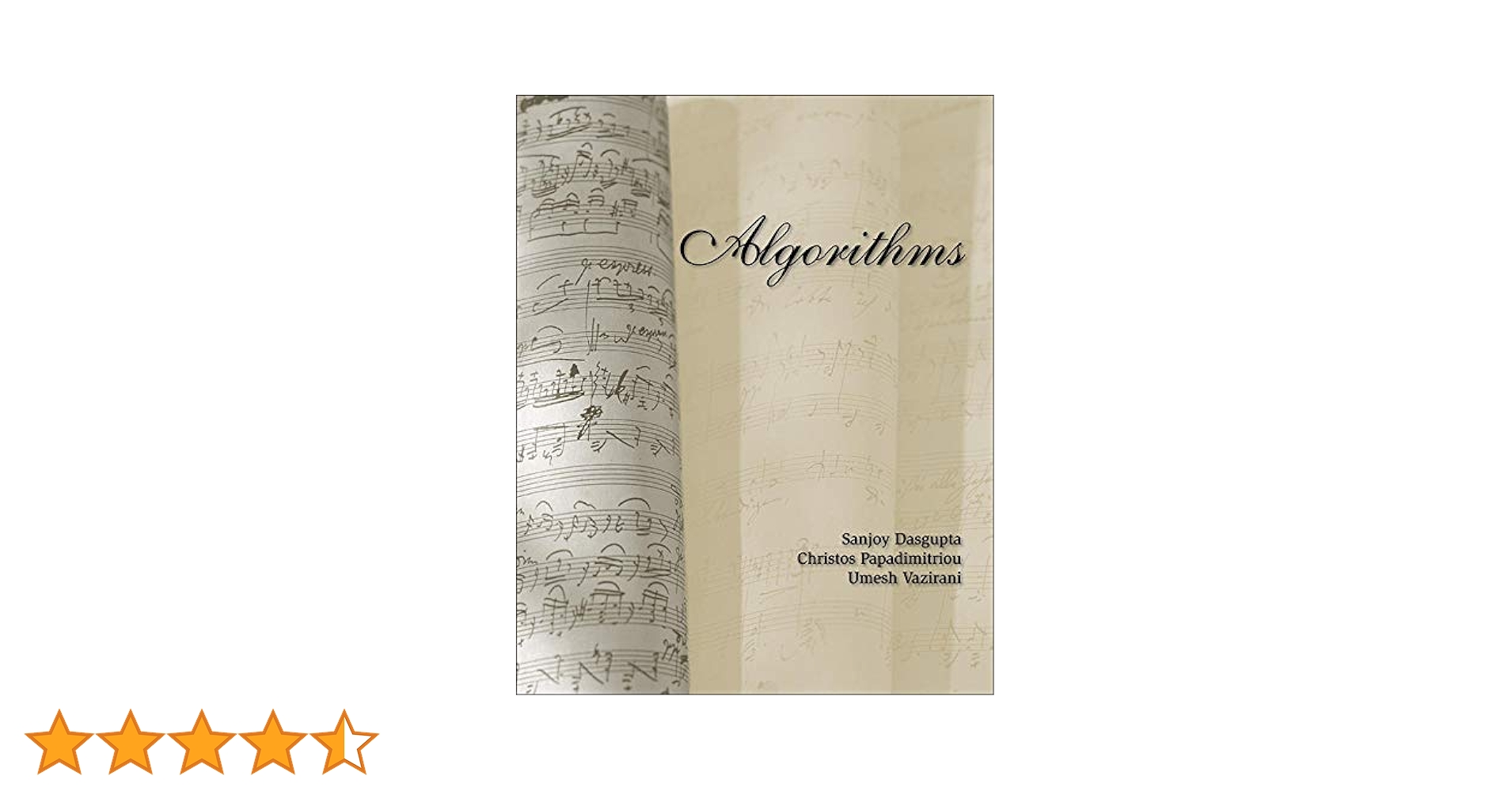 Algorithms: Dasgupta, Sanjoy, Papadimitriou, Christos H